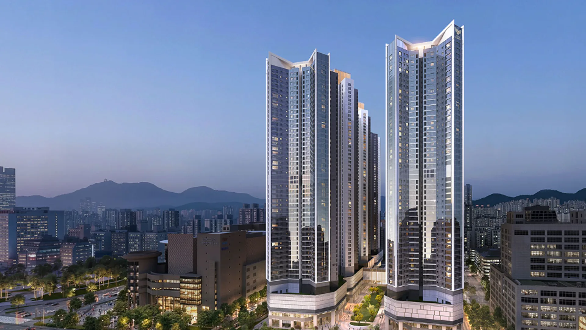 서울숲 벨라듀 3차 조감도